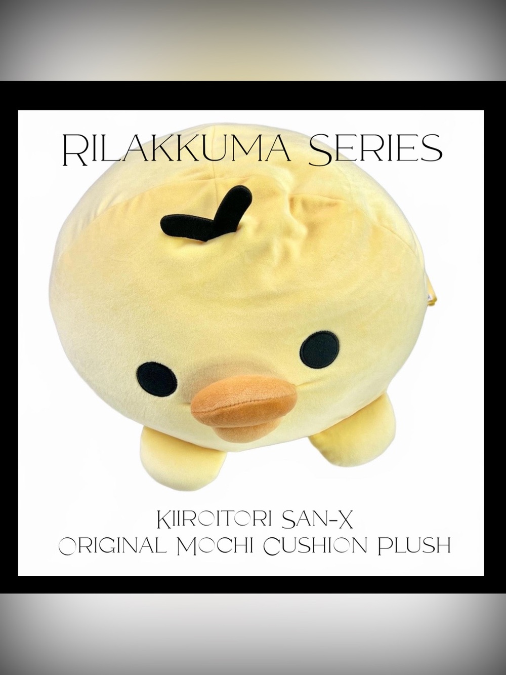 Kiiroitori San-X Original Mochi Cushion Plush ~ Rilakkuma Series